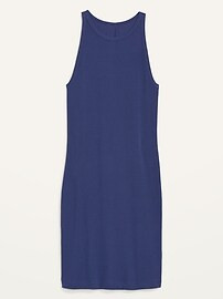 Fitted Sleeveless Rib-Knit Mini Dress for Women | Old Navy (US)