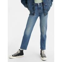 Levi's 501  Crop Jeans - Stand Off - Blue | Very (UK)