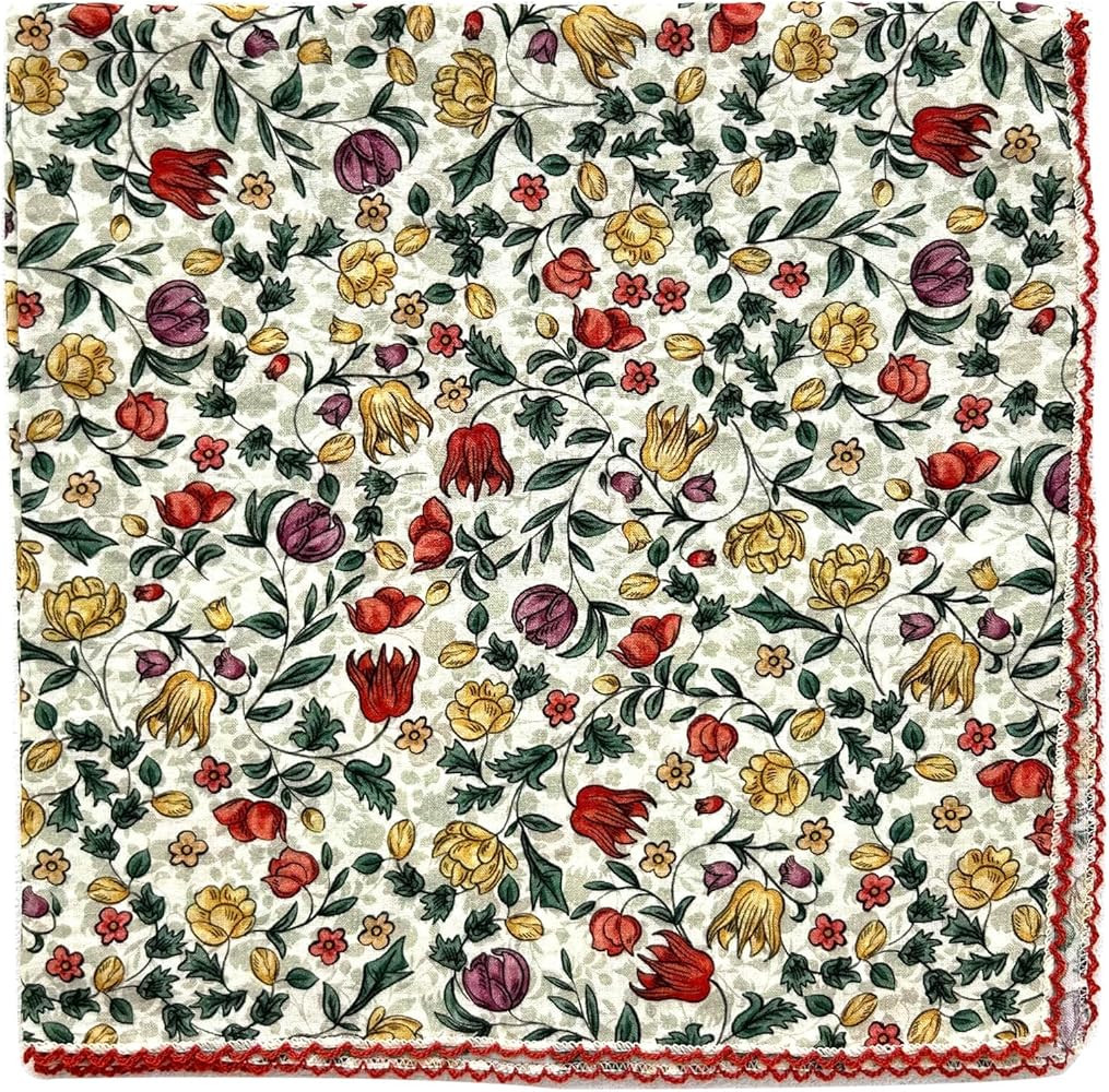 APIGANIZ 21"x21" Cotton Bandana for Women, Super Soft Textured Fabric, Kerchief, Neck Scarf for W... | Amazon (US)