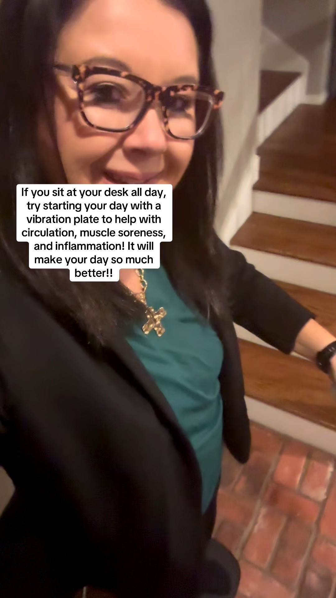 This vibration plate is the perfect way to start your day especially if you sit all day! #vibrationplate #morningroutine #movement 

#LTKmorningroutine #LTKCyberWeek #LTKfitnessgoals