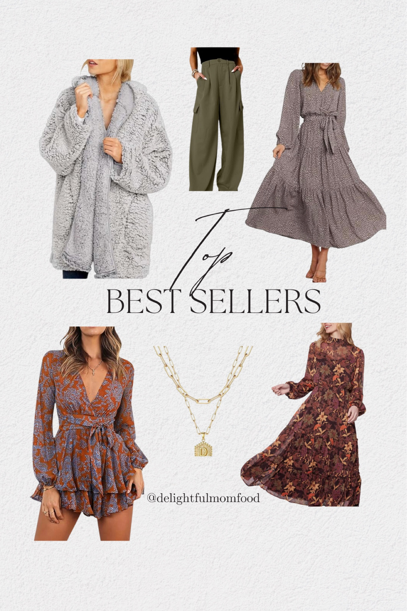 This weeks best sellers! 

Fall dresses
Cargo pants /trousers 
Gold layer necklaces
Sherpa hooded sweatshirt

#LTKfindsunder50 #LTKstyletip #LTKSeasonal
