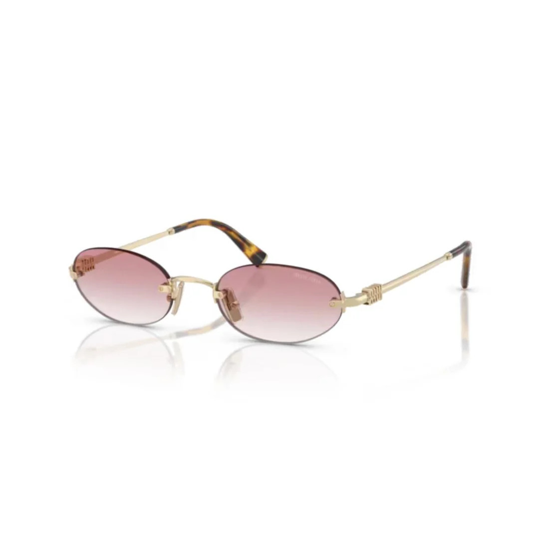 0mu A54s Oval Gradient Pink Sunglasses | Shop Simon