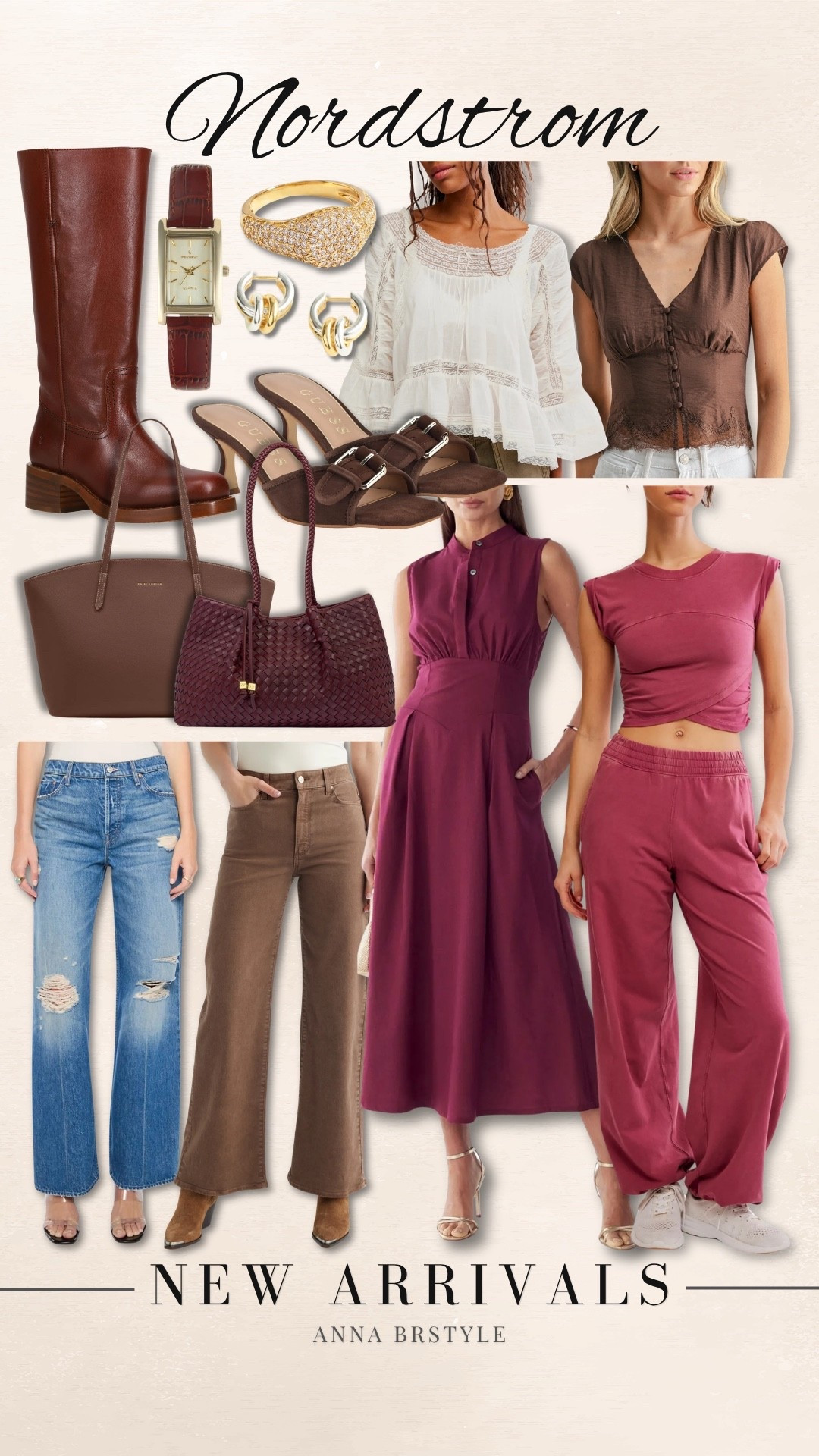Nordstrom’s new arrivals are making me ready for fall. I’m loving the mix of rich chocolate brown, deep berry, suede, denim, and feminine tops that can start working into outfits now and carry through the season.

Nordstrom new arrivals, Nordstrom fall fashion, fall outfit ideas, chocolate brown fashion, berry tones, suede shoes, fall handbags, women’s denim, transitional style, fall dresses, fall accessories, annabrstyle

#LTKootd #LTKSeasonal #LTKOver40