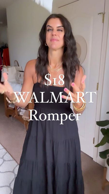Love these Walmart rompers! Only $18! I sized up one to a medium 

#LTKSaleAlert #LTKFindsUnder100 #LTKStyleTip
