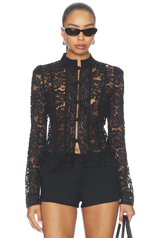 Sister NY Genevieve Top in Black. - size M | Revolve Clothing (Global)