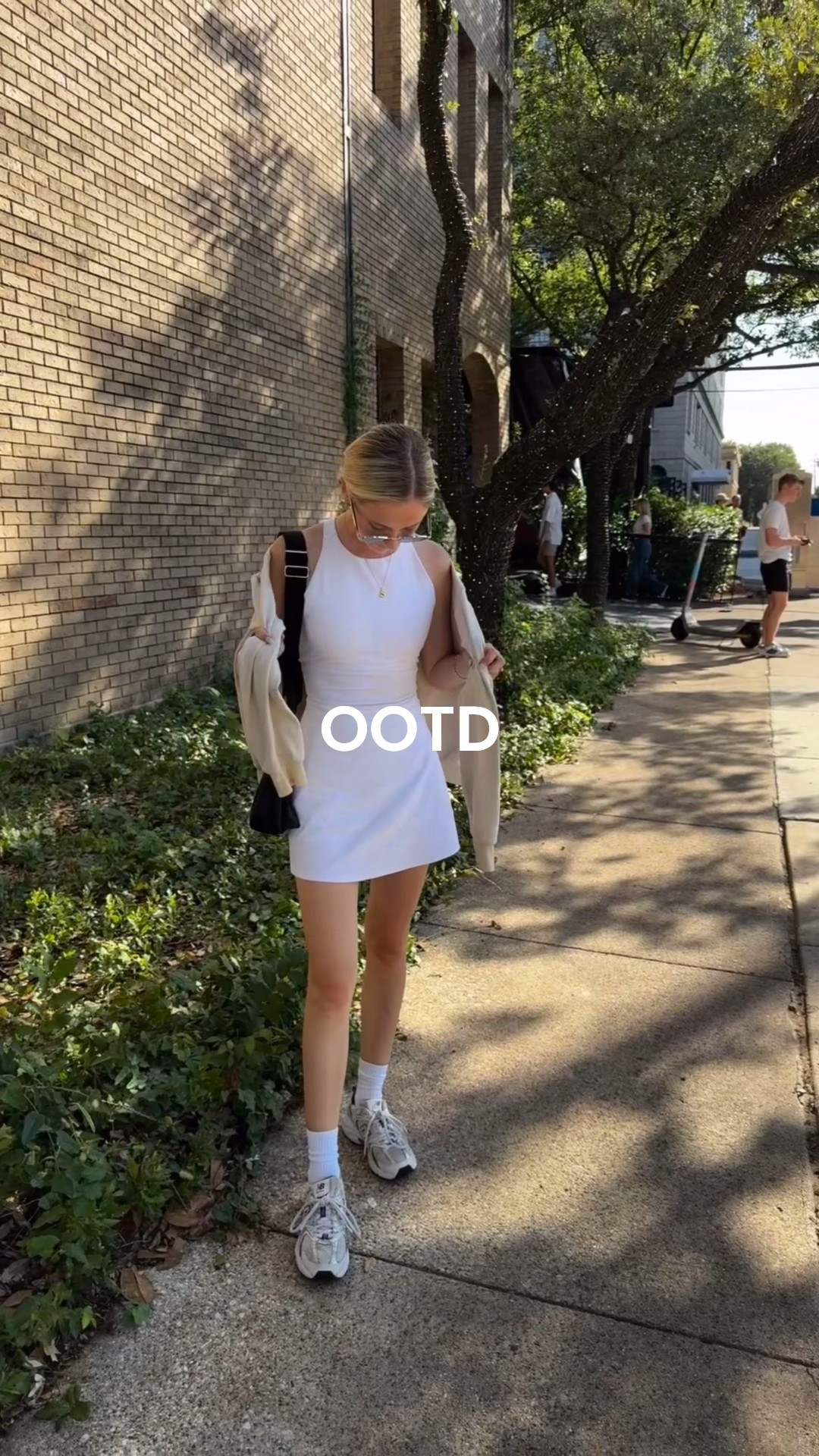 firm believer that tying a sweatshirt around your shoulders instantly makes any outfit cuter!! 

wearing an XS in this Alo dress, tall crew socks from Aritzia & sweatshirt is an old one from WeWoreWhat but linking similar options (abercrombie crew necks are on sale!!) 💛

new balance 530 in size 5.5

#LTKActive #LTKStyleTip #LTKSaleAlert