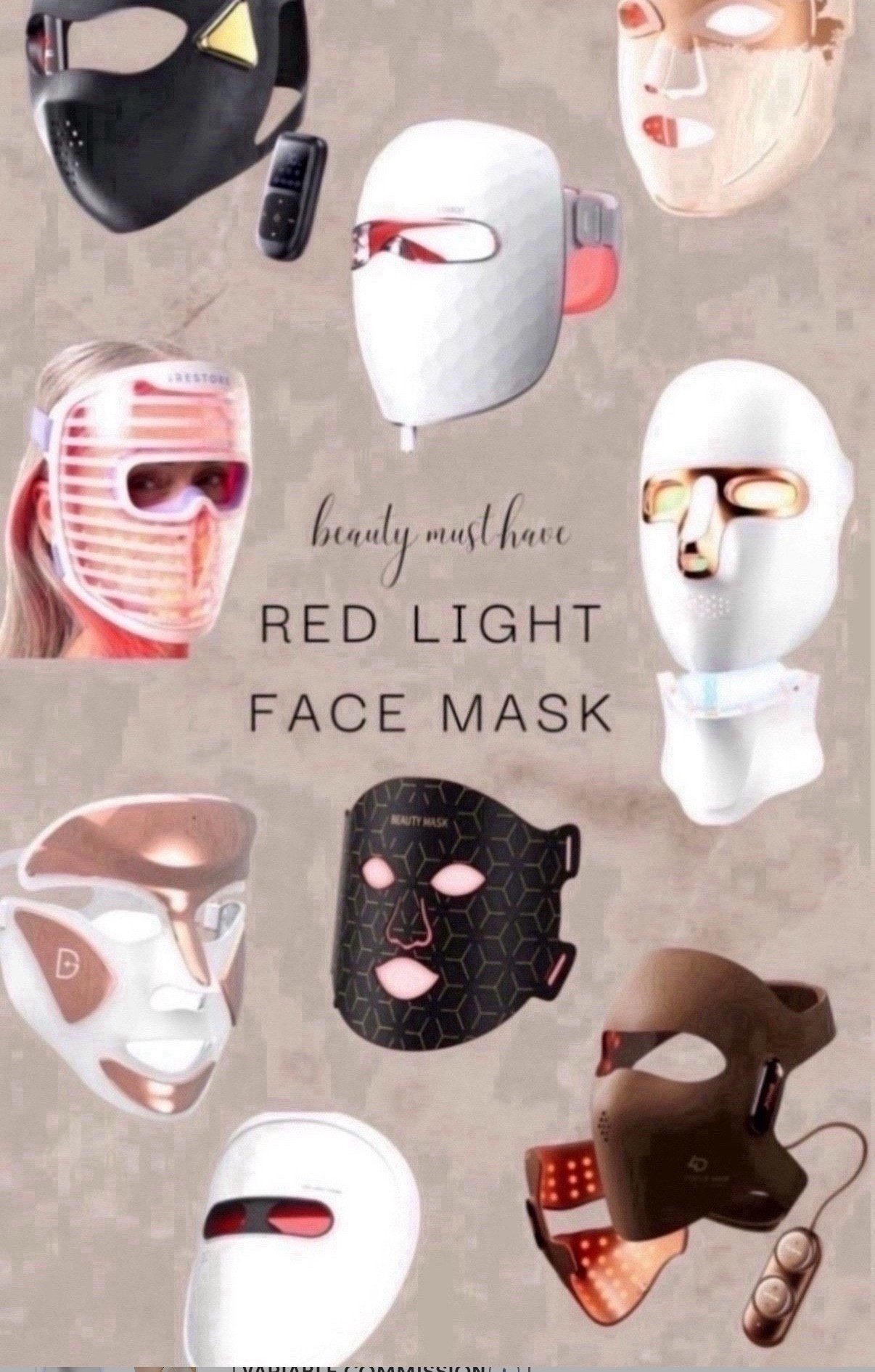 looking for glowing skin? I put together the most-loved red light therapy masks! #skincare #redlighttherapy #beautygadgets #redlightfacemask #redlighttherapymask #beautymask #lighttherapy