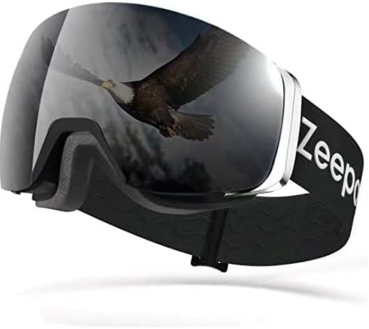 Ski Goggles - Zeepoch OTG Snowboard Goggles with UV Protection Anti Fog for Men Women Adult Teena... | Amazon (US)
