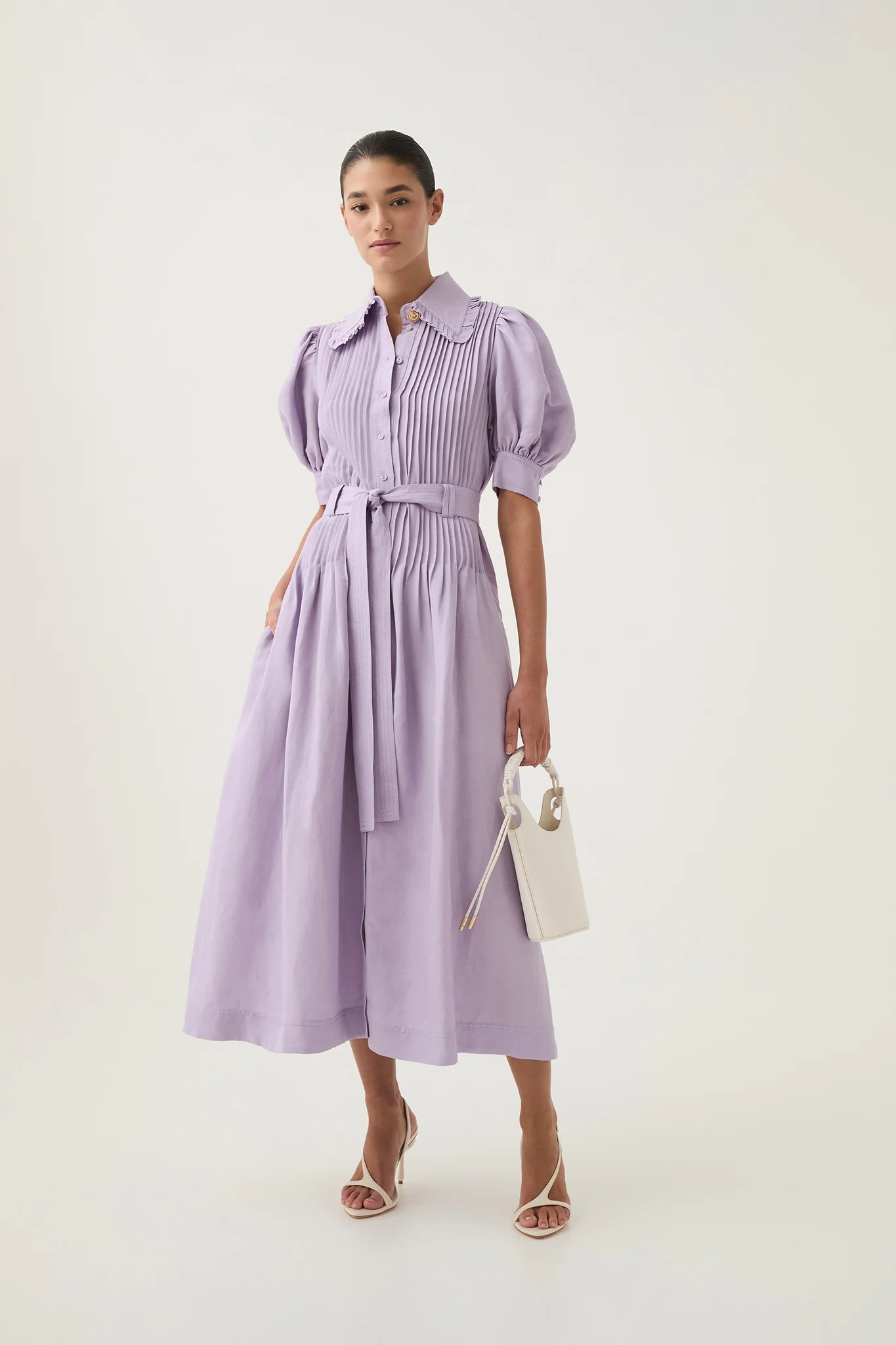 Madeleine Belted Midi Dress | aje. (Australia and New Zealand)