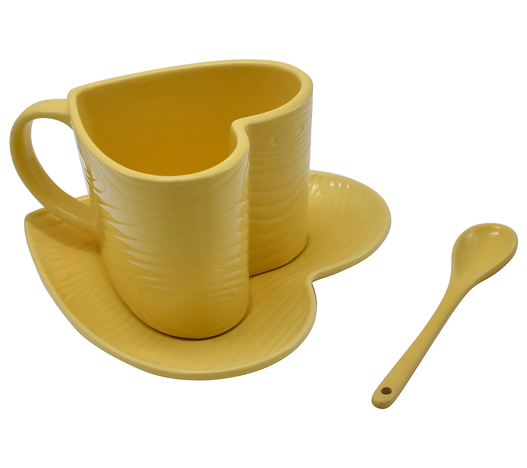 Temp-tations Woodland 18-oz Figural Mug w/ Plate & Spoon | QVC