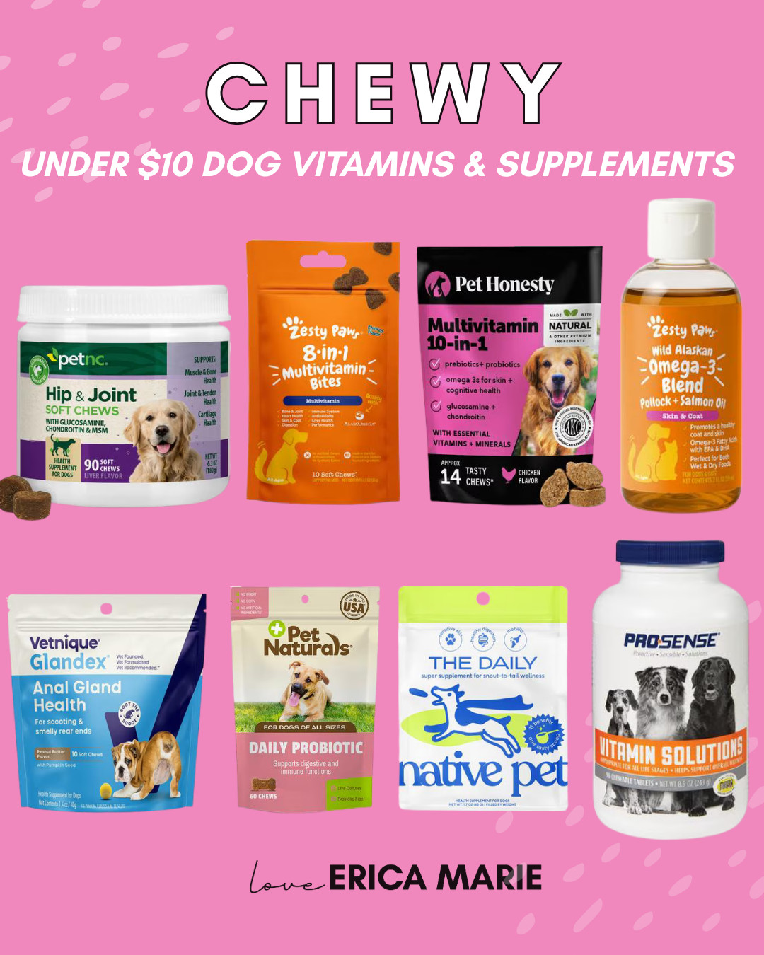 Great news for pup parents! You can get these best-selling dog vitamins and supplements for a great price. Check out my roundup below!

#DogSupplements #PetHealth #DogVitamins #PuppyLove #PetParentLife #DogLovers  

 #LTKSaleAlert