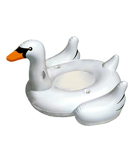 Blue Wave Giant Swan Inflatable Pool Float | Zulily