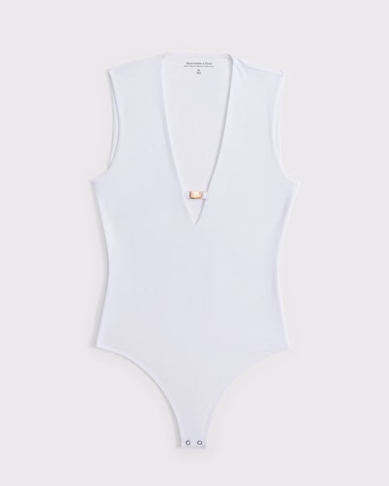 Plunge Hardware Bodysuit | Abercrombie & Fitch (US)