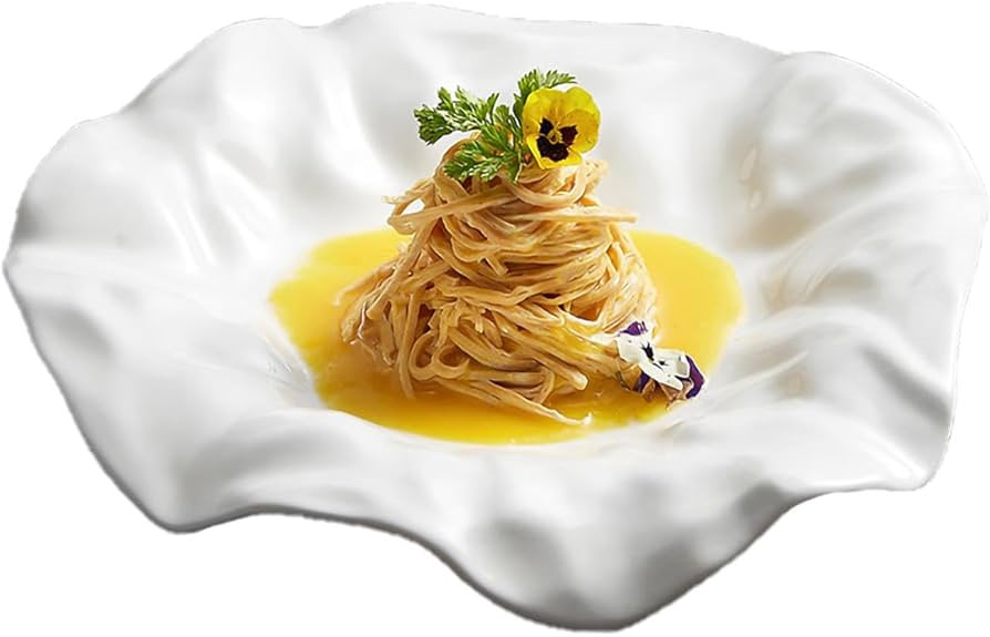 RUDINO,Dinner Plates,Ceramic Plates,White Plates,Porcelain Plates,Salad Plates,Dessert Plates Cer... | Amazon (US)