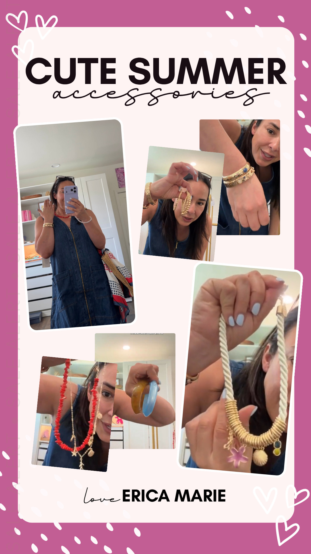 Cute Summer Accessories from Walmart 🌸

I found the cutest summer jewelry at Walmart and I had to share! Everything is affordable and easy to stack, and it dresses up a simple denim dress so fast. Perfect for summer outfits, vacation, or date night! 

 #LTKootd #LTKSaleAlert #LTKBeauty