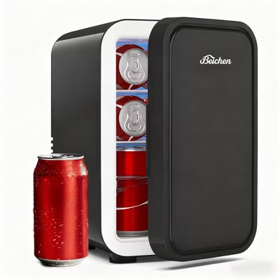 BEICHEN 6L Mini Fridge AC100-120V / DC12V Cooler Warmer for Bedroom Car Office Dorm | Target