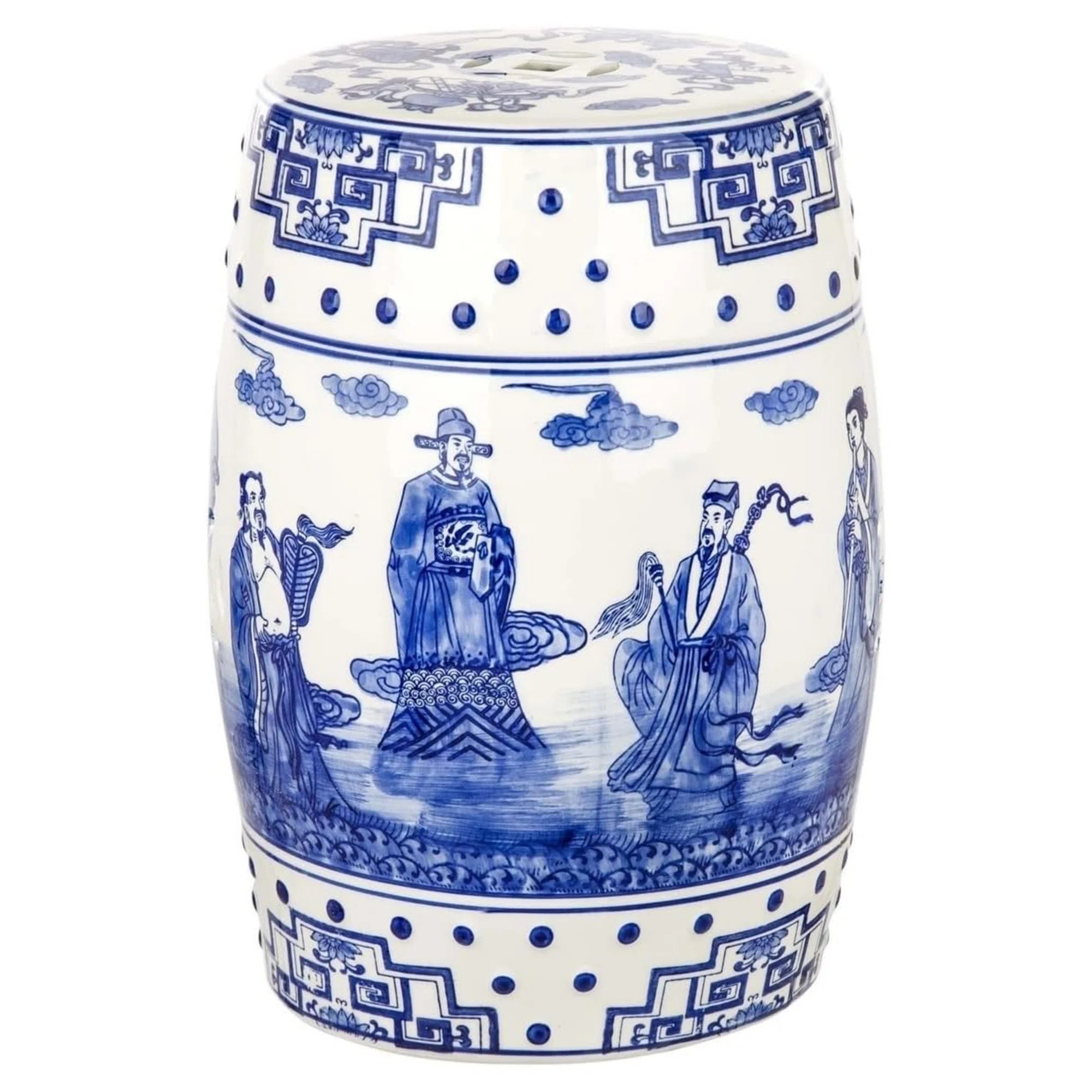 Mcdaniels Ceramic Accent Stool | Wayfair North America