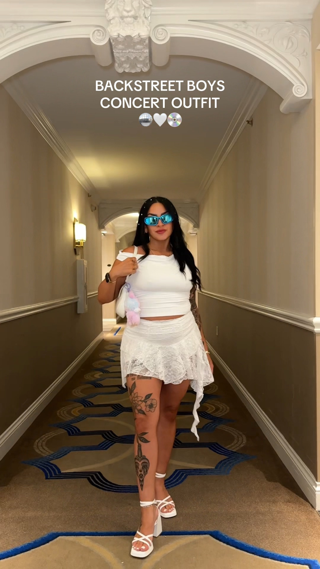 What I wore as a midsize girly to see the Backstreet Boys concert in Las Vegas this weekend 🤍 full outfit is comfy, millennium white AND from Amazon! 🪩 we love a y2k look amiright??!!?

#LTKMidsize #LTKSaleAlert #LTKStyleTip