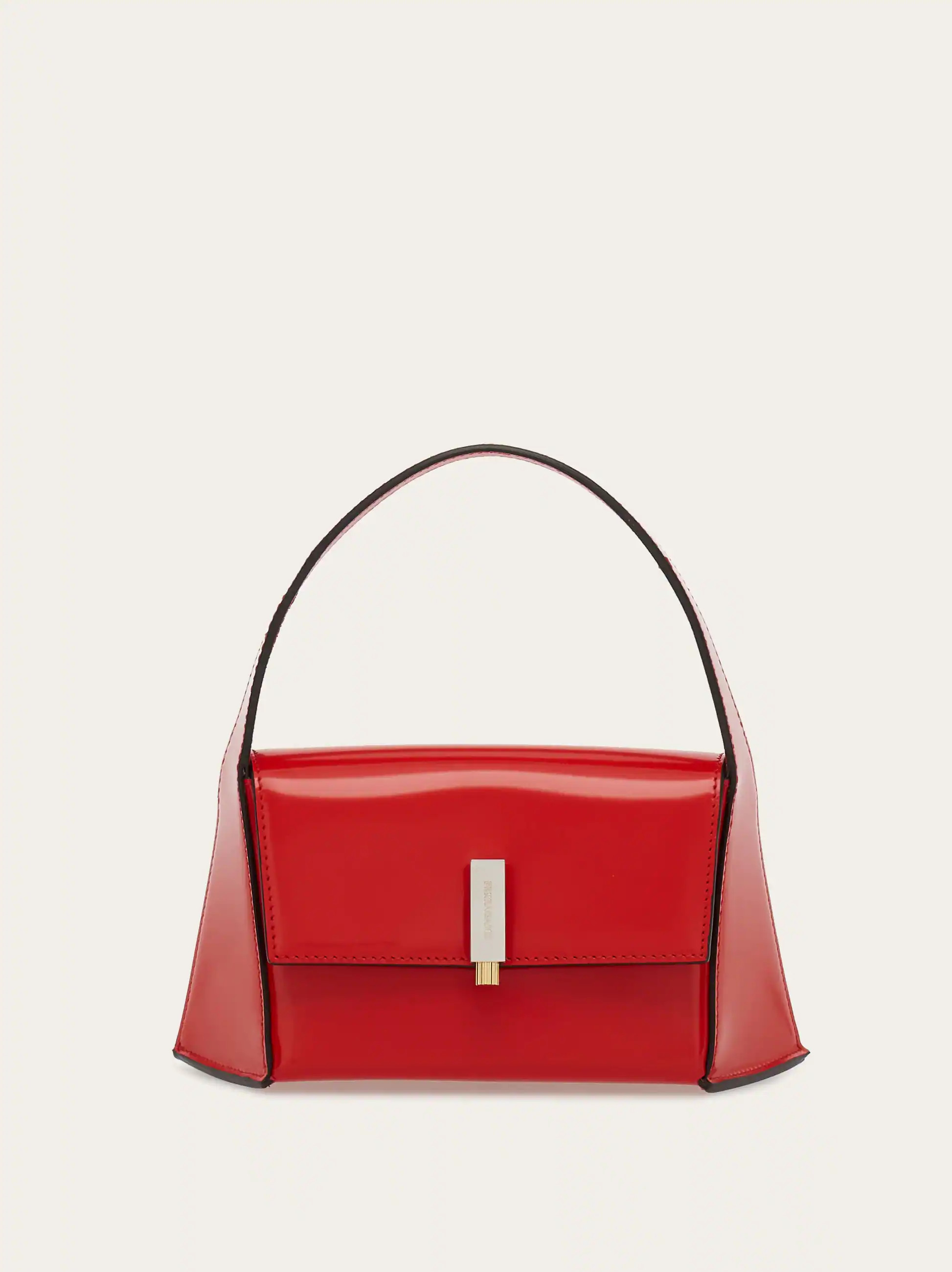 Ferragamo Women Geometric mini bag Red | Ferragamo