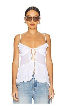 MORE TO COME Sami Top in White from Revolve.com | Revolve Clothing (Global)