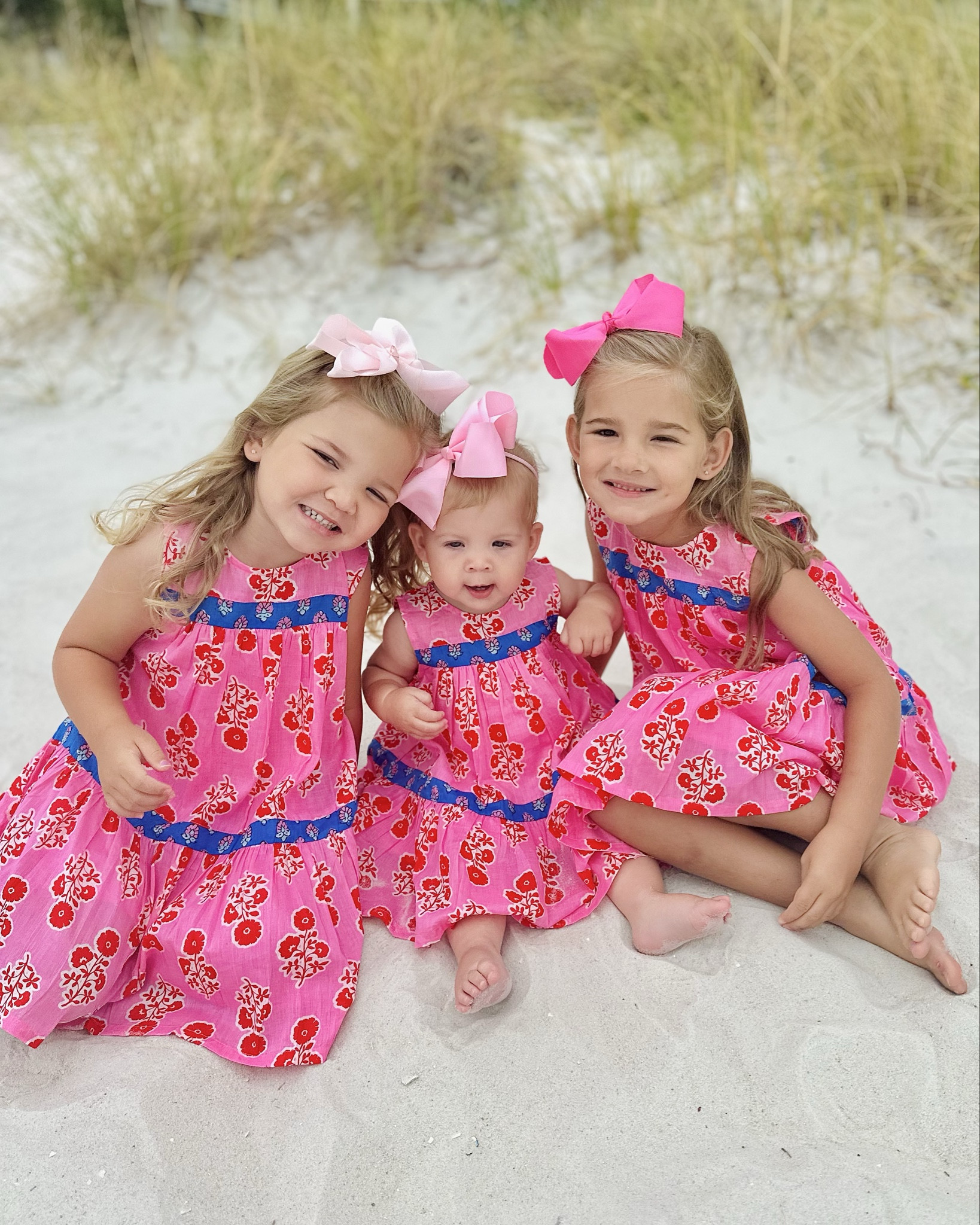 Sister dresses in these girls sizes are sooo hard to find, but luckily #MudPie on #Amazon pulled through for our beach pictures!! These turned out so perfect and we loved the pink 💕 #AmazonFinds #BeachVacation #Beach #Vacation #sisters #Sistermatch 

#LTKKids #LTKFamily #LTKBaby