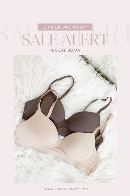 Soma sale alert 👏 Loverly Grey’s favorite bras are on sale! 

#LTKCyberweek #LTKHoliday #LTKsalealert