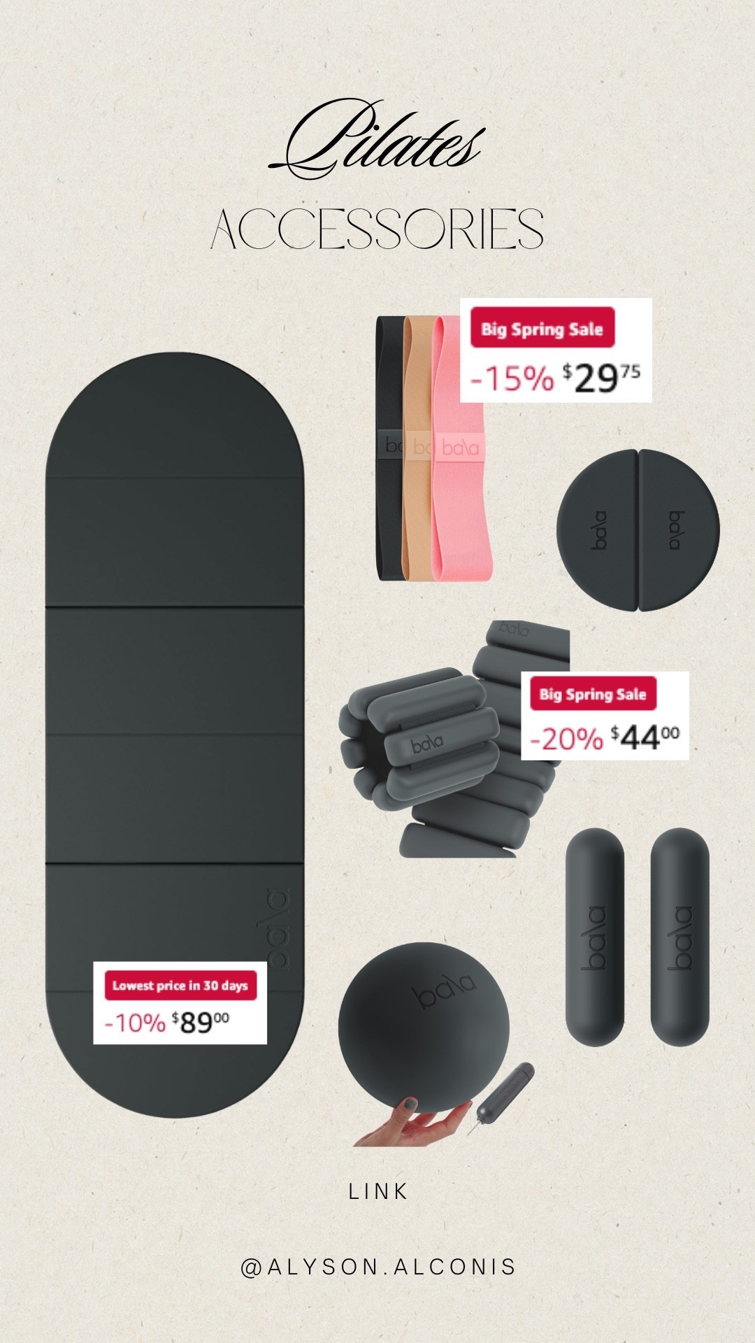 Cute Pilates accessories that are on sale on amazon 

#LTKActive #LTKmorningroutine #LTKfitnessgoals