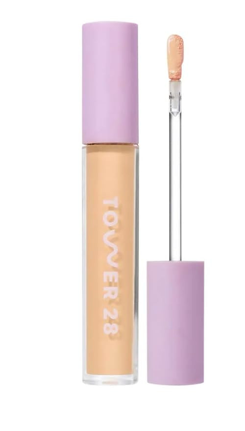 Tower Two Eight Vegan Serum Concealer, Medium to Full Coverage, 20 Shades, Lightweight Buildable ... | Amazon (US)