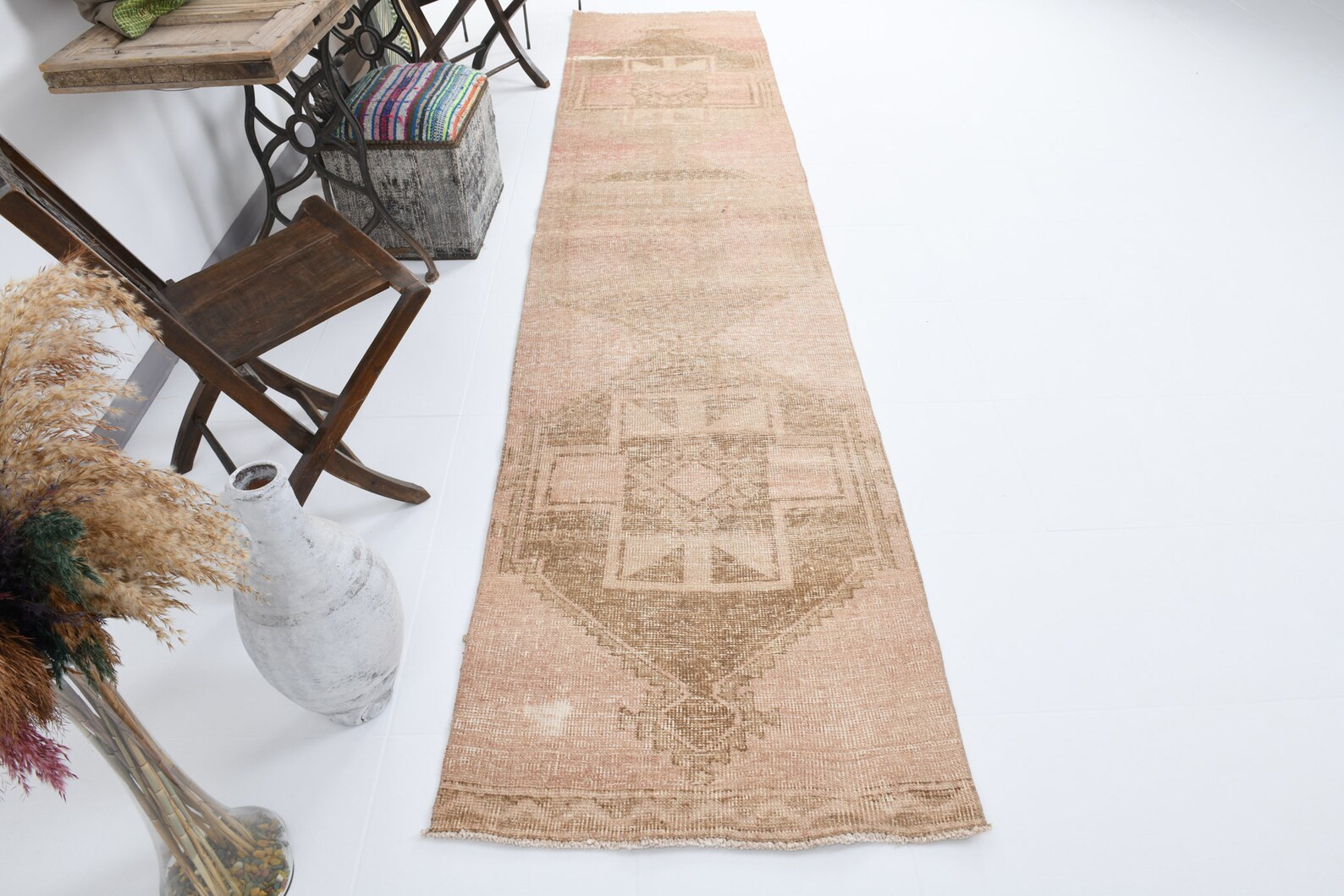 3x12 Runner Rug 3x12 TURKISH VINTAGE RUNNER Rug 3x12 Shades - Etsy | Etsy (US)