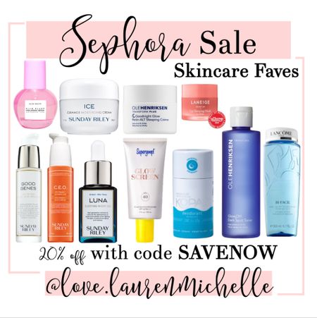 Sephora Sale Spring 2023 Skincare Faves

#LTKsalealert #LTKBeautySale #LTKbeauty