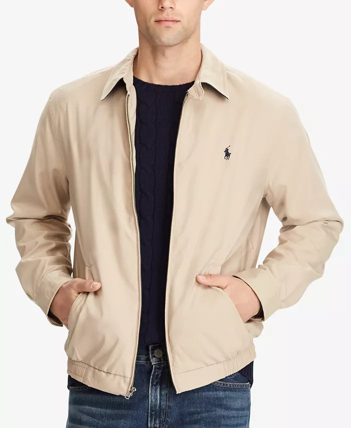 Polo Ralph Lauren Men's Lightweight Windbreaker & Reviews - Coats & Jackets - Men - Macy's | Macys (US)