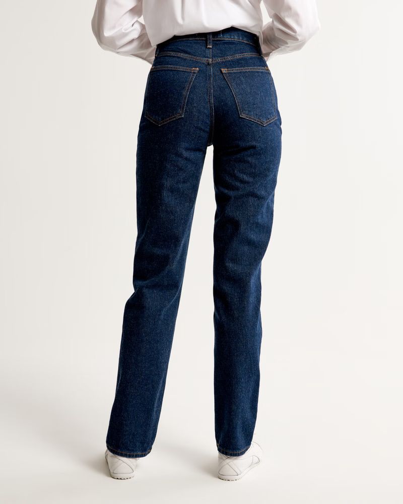 Ultra High Rise 90s Straight Jean | Abercrombie & Fitch (US)