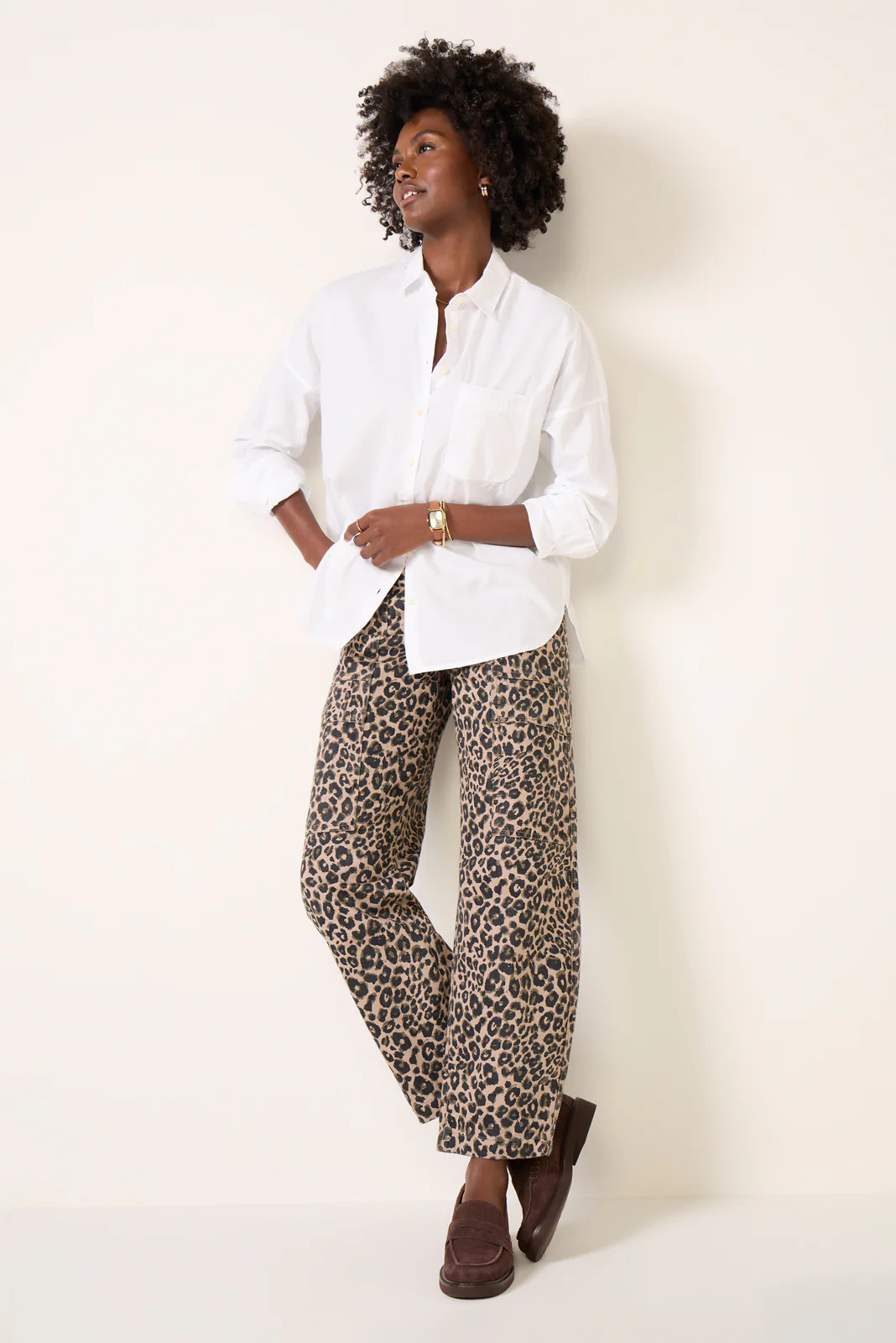 Jo Shirt in Paper Poplin | Evereve