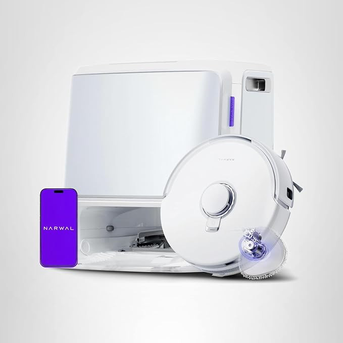 NARWAL Freo Z10 Robot Vacuum and Mop Combo, Tangle Free Robot Mop, 15,000Pa Suction, Adapts to Ha... | Amazon (US)