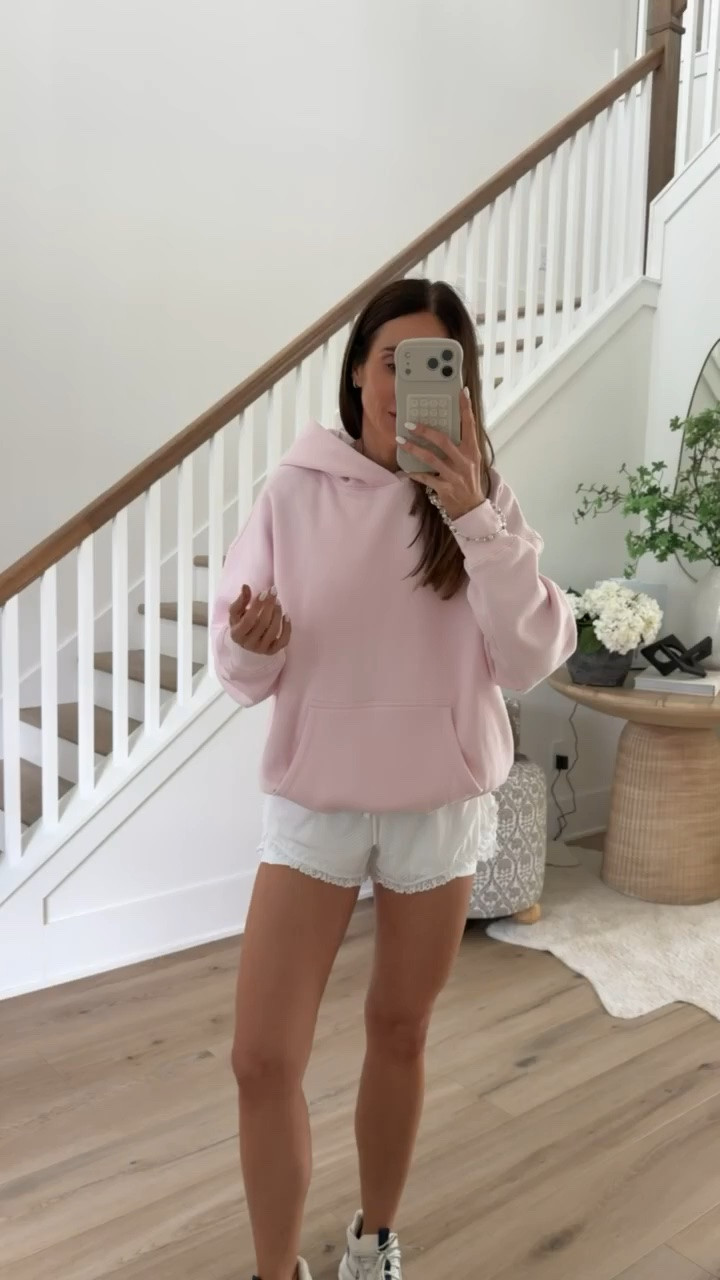 Cute and casual, this pink hoodie paired with white frayed shorts is perfect for summer mornings, casual errands, or weekend hangouts. The soft, oversized hoodie adds comfort and style, creating an easy, laid-back outfit that’s effortless to throw on. Ideal for casual summer outfits, cozy weekend looks, and everyday summer style.

pink hoodie, casual summer outfit, oversized hoodie look, white frayed shorts, summer casual outfit, weekend outfit idea, cozy summer style, easy summer outfit, annabrstyle

#LTKootd #LTKSeasonal #LTKTravel