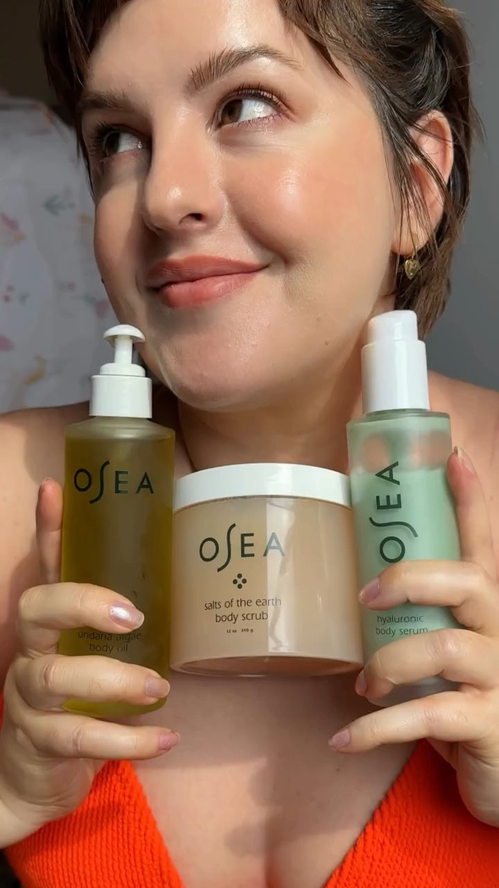 Which one is your favorite? ⬇️ Honestly, it's hard to choose! This OSEA Malibu trio—Salts of the Earth Body Scrub, Hyaluronic Body Serum, and Undaria Algae Body Oil—gives your skin the best glow ✨

🌱 Use KAT10 for 10% off @oseamalibu

#LTKbeauty #LTKskincare #LTKunder50 #OSEApartner #summerofglow #OSEA #skincarefavorites #exfoliate #moisturize #bodycare #dryskincare #glowingskincare