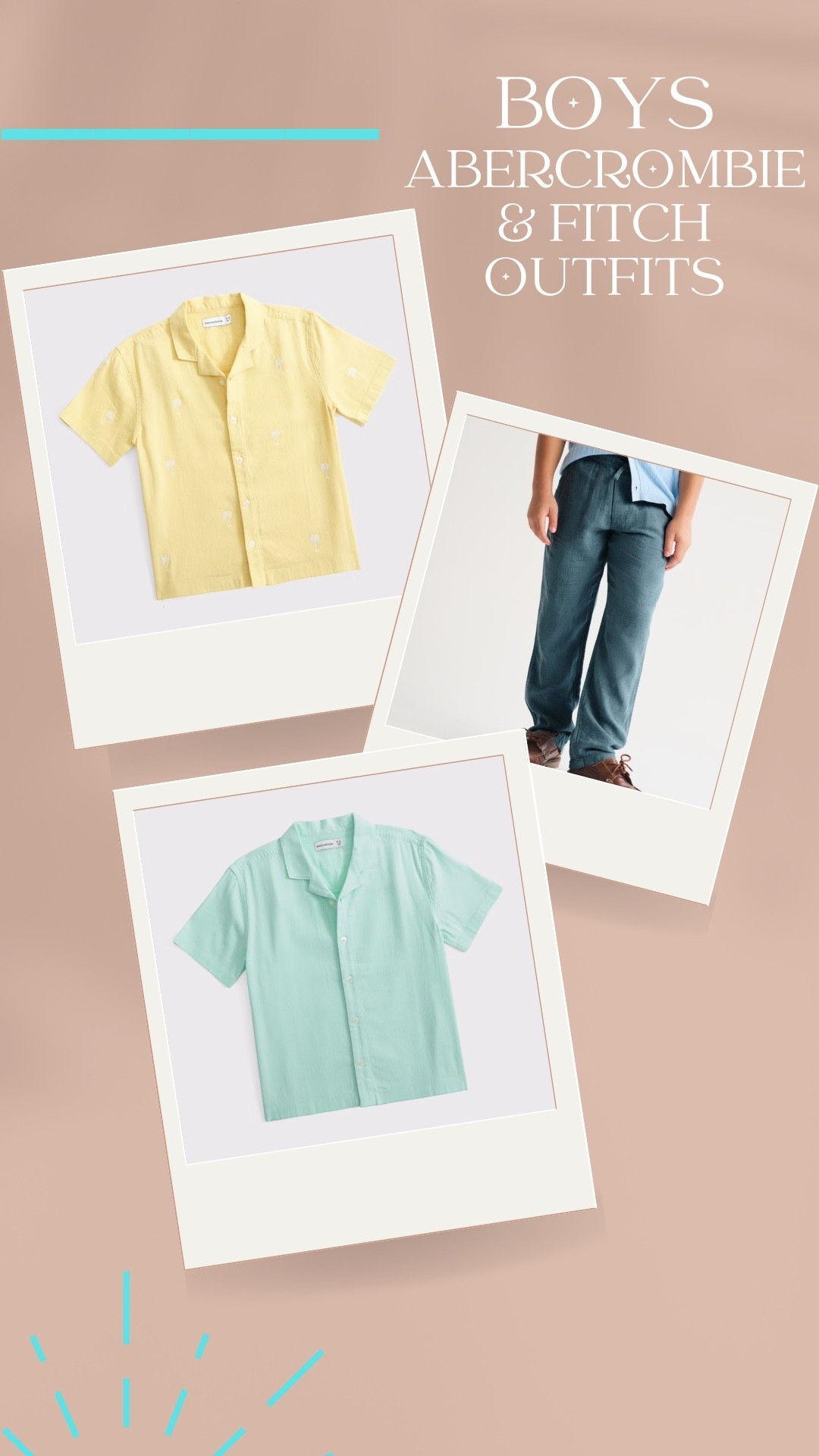 Little man style coming in strong 👏 @abercrombie has the perfect spring outfits. 

#LTKSpringSale #LTKmomlife #LTKKids