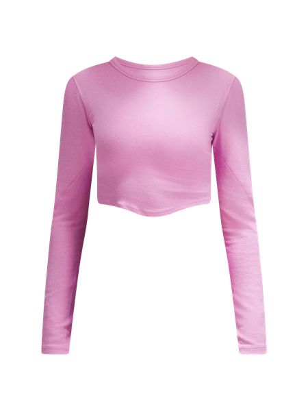 Hold Tight Cropped Long-Sleeve Shirt | Women's Long Sleeve Shirts | lululemon | Lululemon (US)