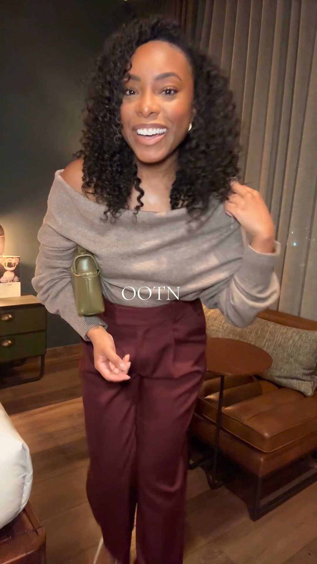 Outfit of the night to celebrate my friends birthday! Loving this chic, Winter outfit complete with trousers, a sweater and slingback pumps for an elevated look! 

#LTKFindsUnder50 #LTKFindsUnder100 #LTKStyleTip