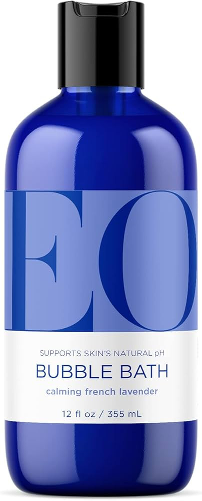 EO Bubble Bath, 12 Ounce (Pack of 1), French Lavender, Organic Plant-Based, Botanical Extracts | Amazon (US)