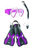 Speedo Unisex Swim Mask, Snorkel & Fins Reef Seeker Set | Amazon (US)