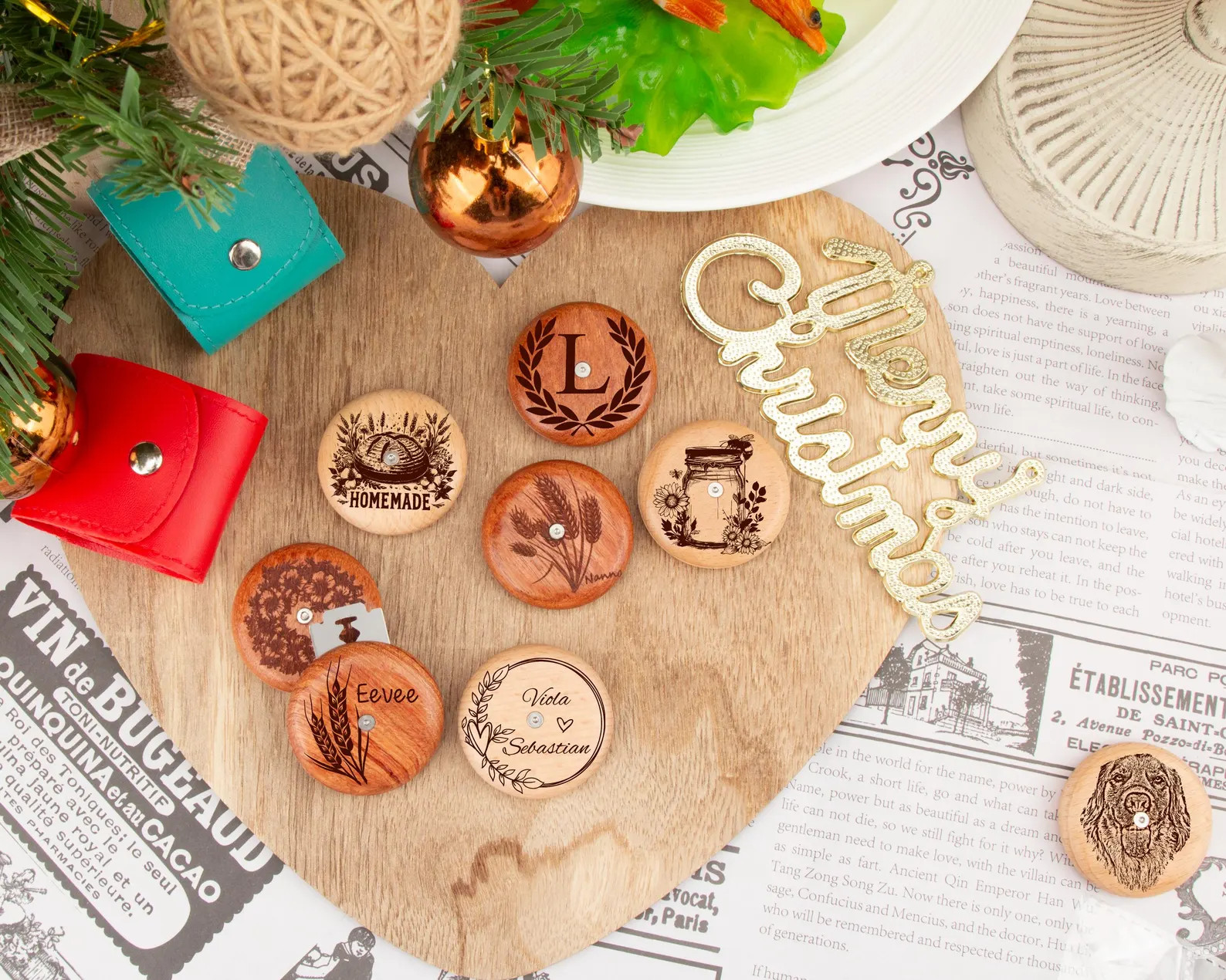 Personalized Bread Lame:ufo Scoring Tool,engraved Wood Handle,extra Blades,new Year Gift,christma... | Etsy (US)