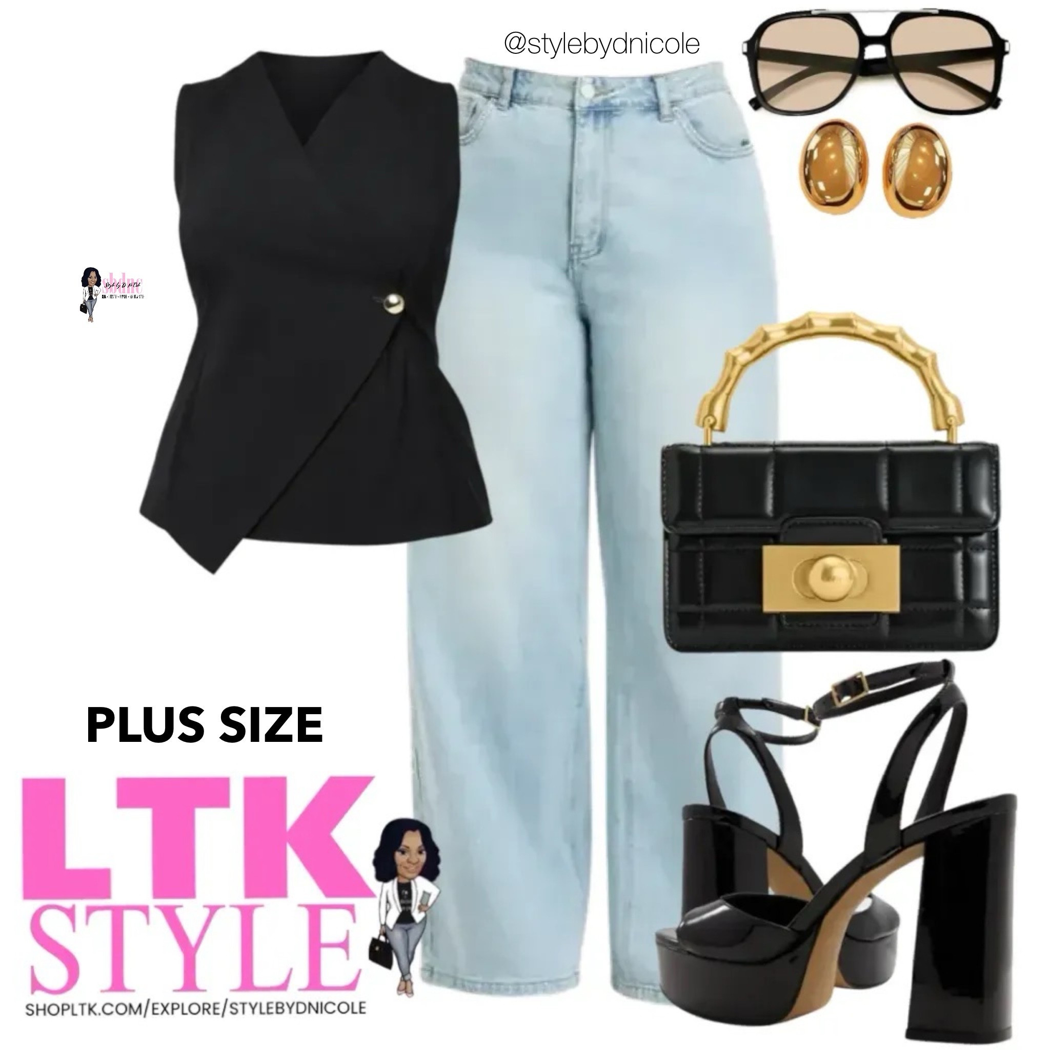 Fashionable in black! 

#LTKgrwm #LTKPlusSize #LTKMidsize