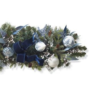 Noel Bleu Garland | Frontgate | Frontgate