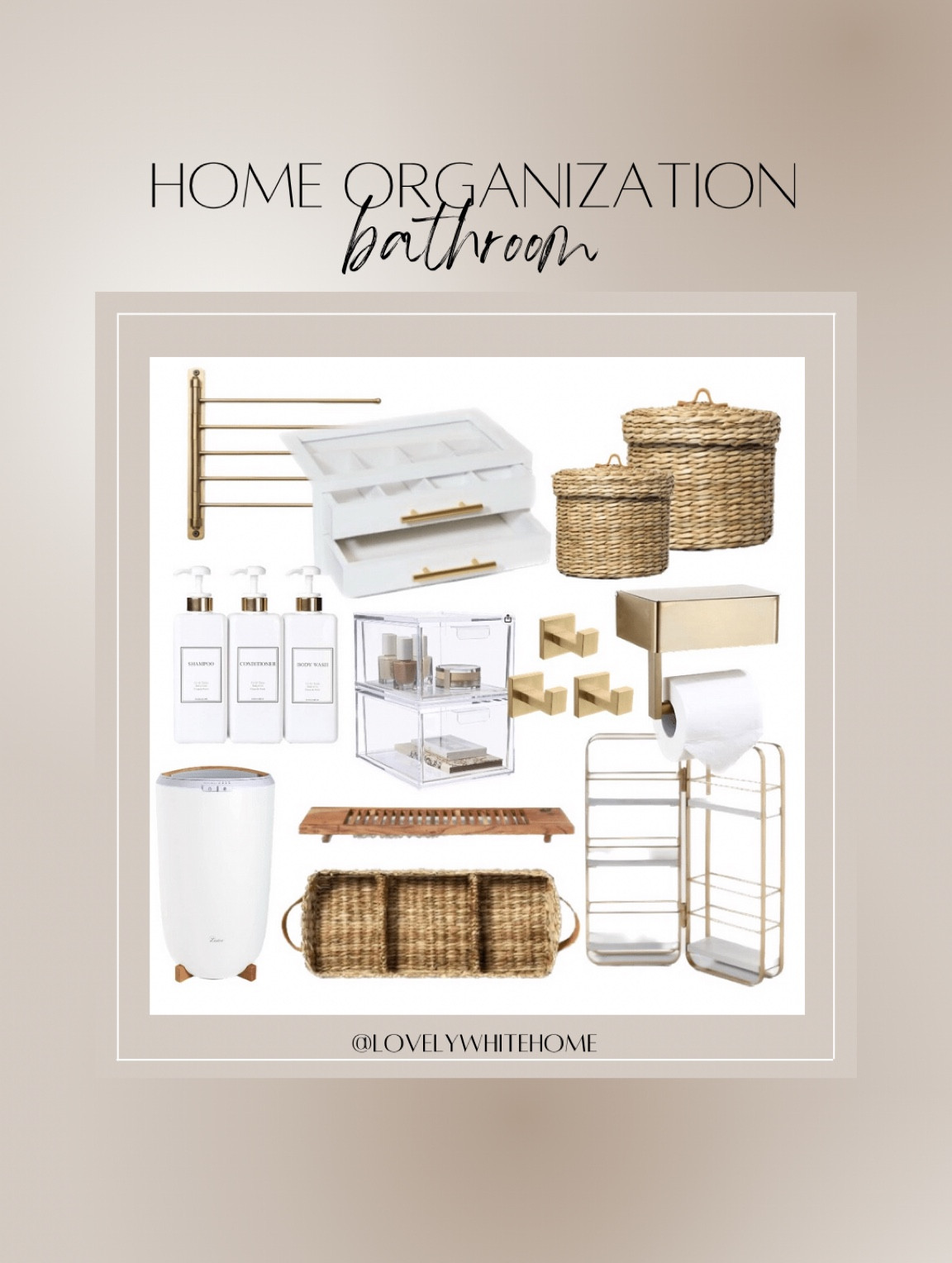 Bathroom organization ✨ 

#LTKunder50 #LTKhome #LTKstyletip