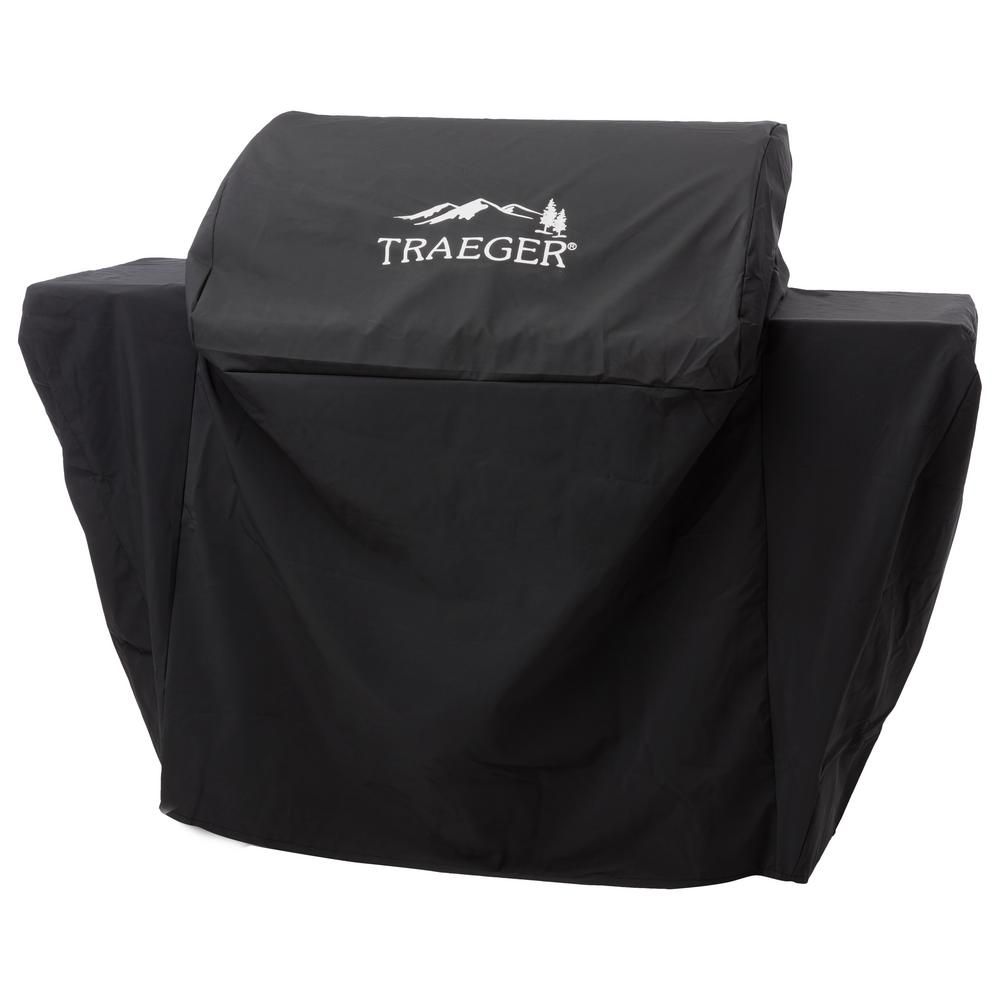 Traeger Full Length Grill Cover for Select Series Pellet Grills, Black | The Home Depot