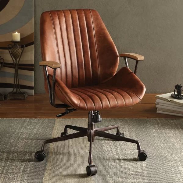 Linch Genuine Leather Task Chair | Wayfair Professional