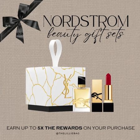 Nordstrom Beauty Gift Sets! 
Makeup, hair, fragrances and more! 

Maximize your rewards by shopping during the exclusive Nordy club points event! Get 5x beauty rewards now through December for all Nordy club and club members! 

Hair products. Gifts for her. Makeup products. Stocking stuffers. 

#LTKbeauty #LTKHoliday #LTKGiftGuide