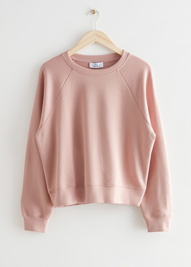 Relaxed Cropped Cotton Sweatshirt | & Other Stories (EU + UK)