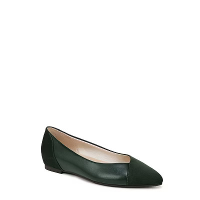 LifeStride Womens Promise Ballet Flats Tartan Green 8.5 W | Target